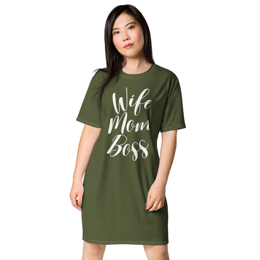 Wife Mom Boss Summer Dress