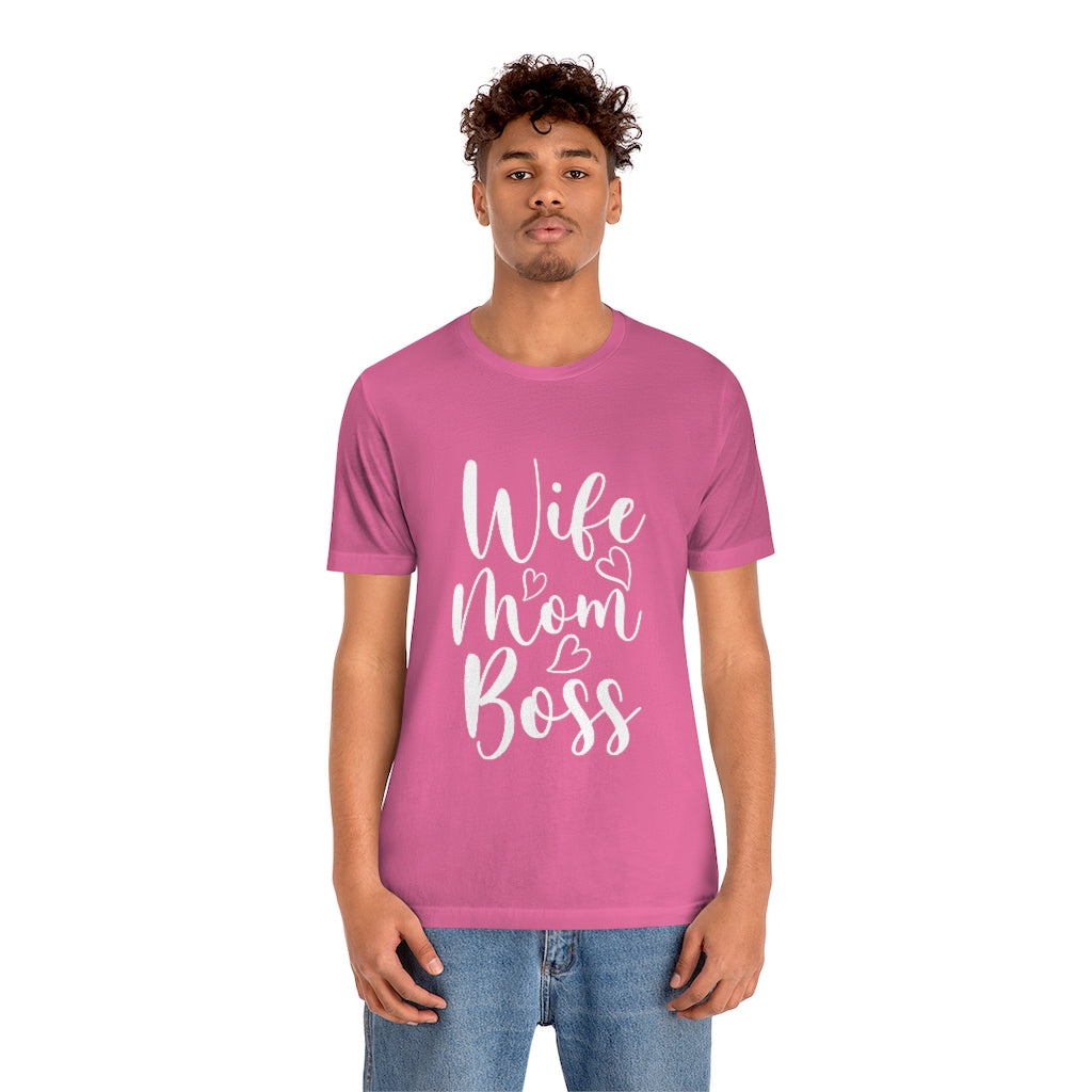 t shirt wife mom boss