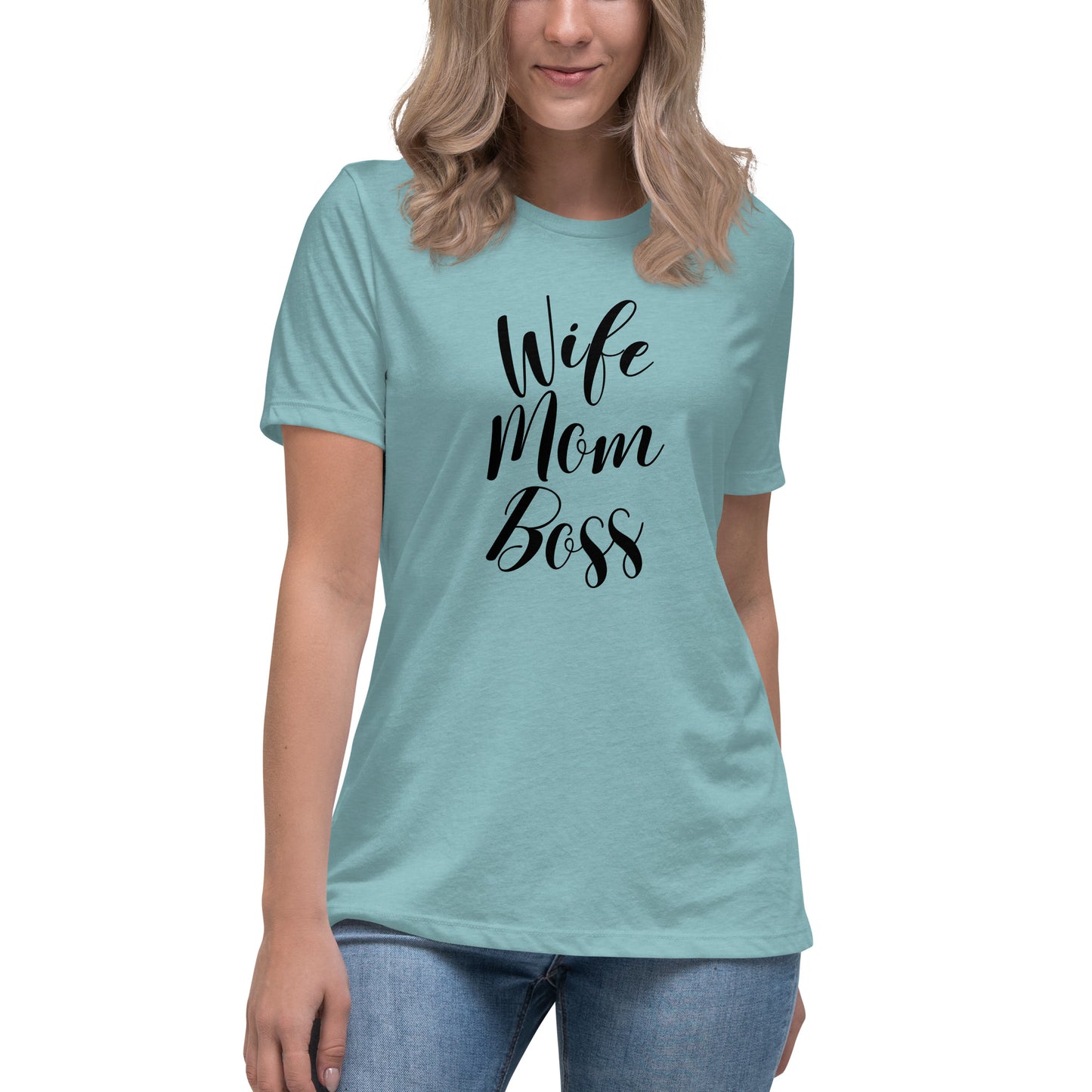 Wife Mom Boss Short Sleeve Tee