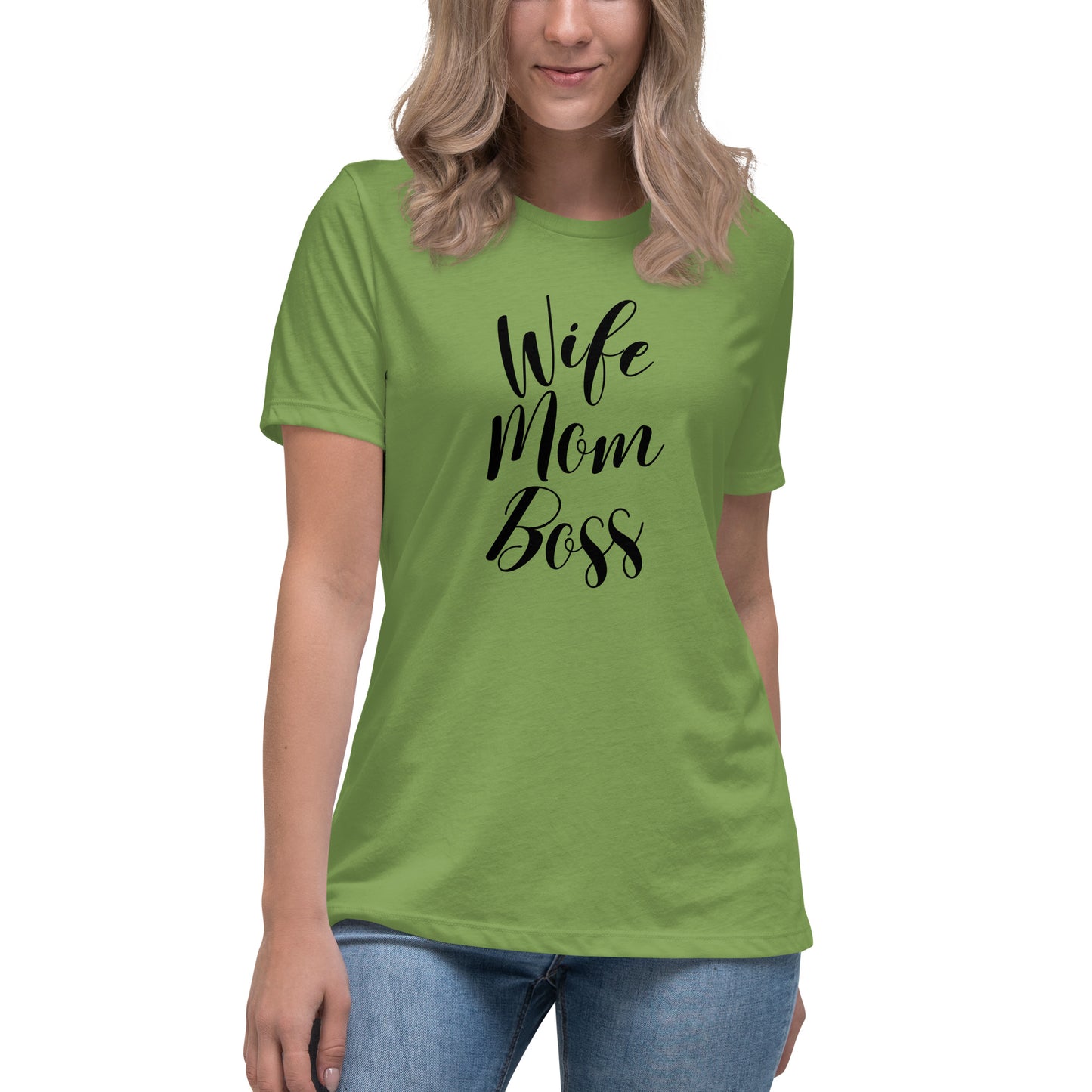 Wife Mom Boss Short Sleeve Tee